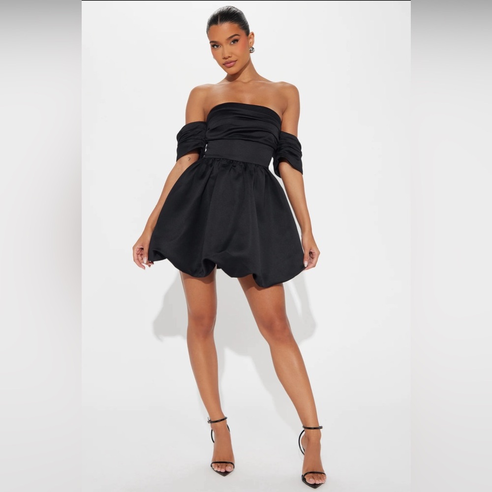 Satin Mini Dress